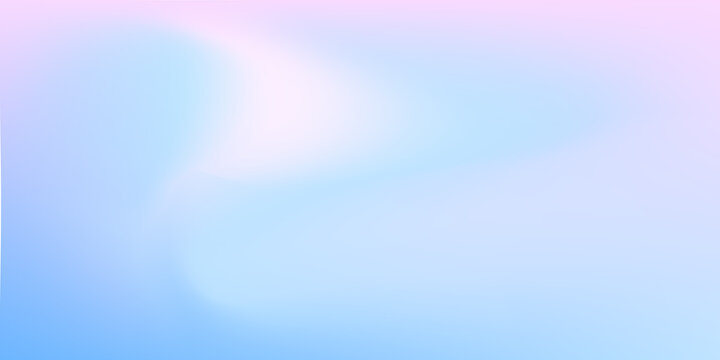 Pastel tone purple pink blue gradient defocused abstract photo smooth lines pantone color background