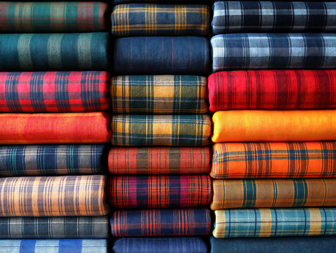 Vibrant Patterns Inspired by Classic Welsh Tartans