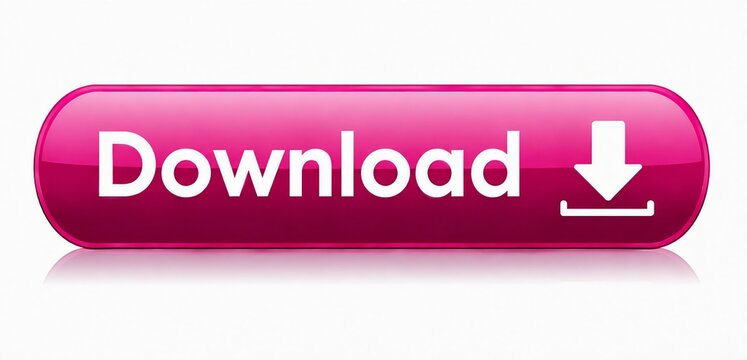 Modern download button with arrow icon in vibrant pink gradient