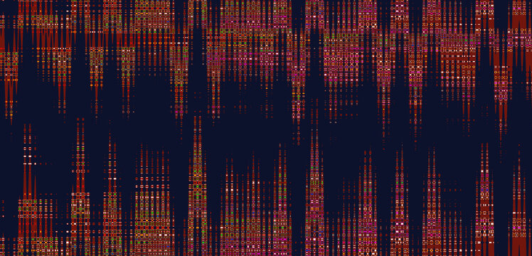 Digital Audio Sound Wave Equalizer Background on Dark Blue Surface