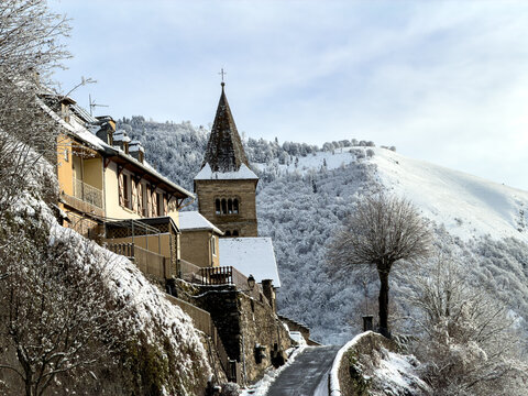 Le village de Saint Aventin