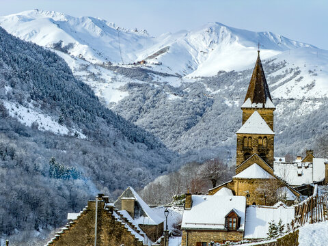 Le village de Saint Aventin