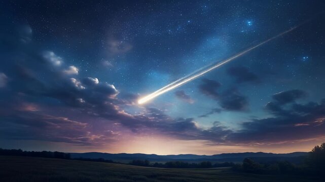 aerial view of airplane flying through cloudy sky at sunset