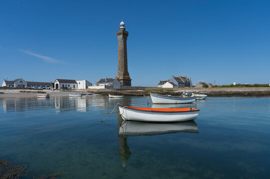 Phare d Eckm&uuml;hl in the french city of Saint-Pierre