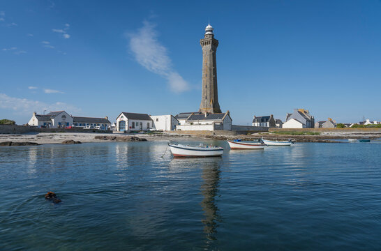 Phare d Eckm&uuml;hl in the french city of Saint-Pierre