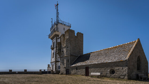 Phare d Eckm&uuml;hl in the french city of Saint-Pierre