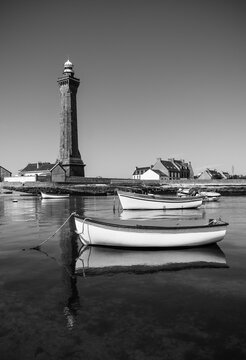 Phare d Eckm&uuml;hl in the french city of Saint-Pierre