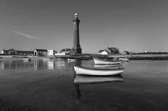 Phare d Eckm&uuml;hl in the french city of Saint-Pierre