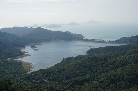 shek pik reservoir, lantau island, hong kong