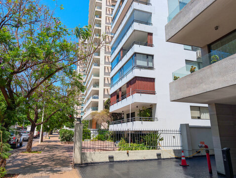 Modern residential buildings Santiago Chile