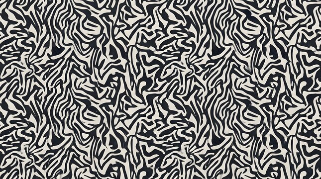 black and white zebra pattern seamless animal print textile design abstract background