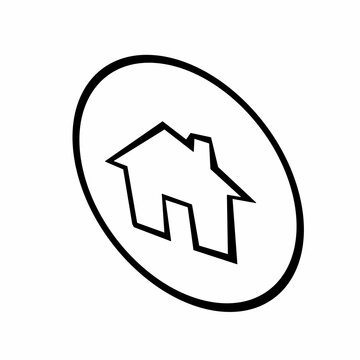 house icon, icon, logo, vector