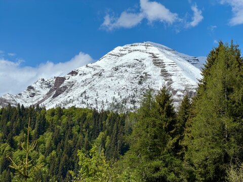 Alpi bergamasche vicino Spiazzi di Gromo, Italia 