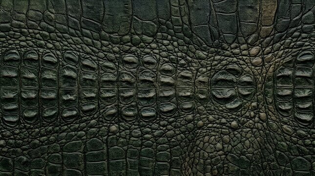 dark textured crocodile skin closeup natural reptile scales pattern unique design