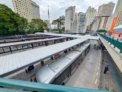 Terminal Bandeira  bus  Sao Paulo
