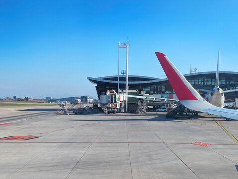 International Airport terminal Santiago, Chile