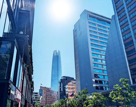 Business center Costanera Santiago Chile