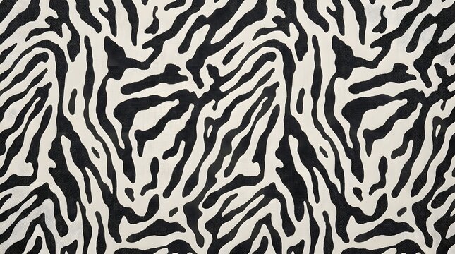 black and white zebra stripe pattern abstract animal print texture seamless design