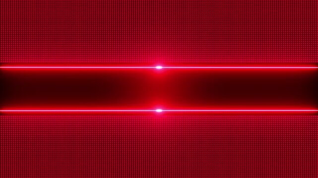 Abstract red light glowing lines on technology digital dot pattern background dots neon border geometric modern dots neon border geometric modern