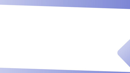 Obraz premium Minimalist purple angular border background presentation with large white space