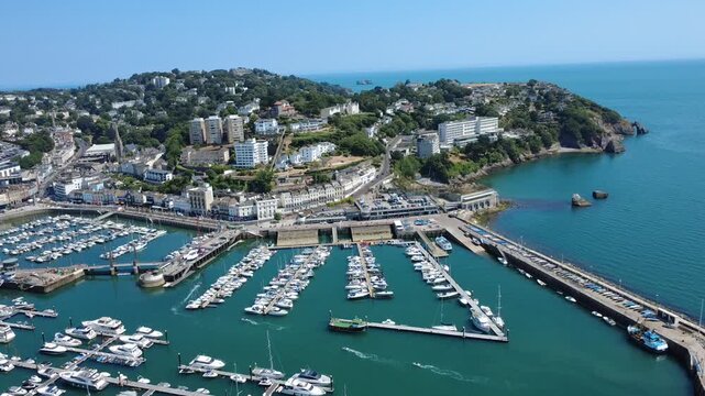 Torquay Harbour Coastal Town and Marina