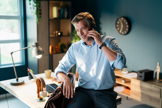 Business Call Before Leaving