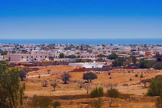 Tunisia &ndash; Island of Djerba &ndash; a beautiful view in old town.