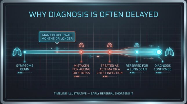 Why lung fibrosis diagnosis is delayed