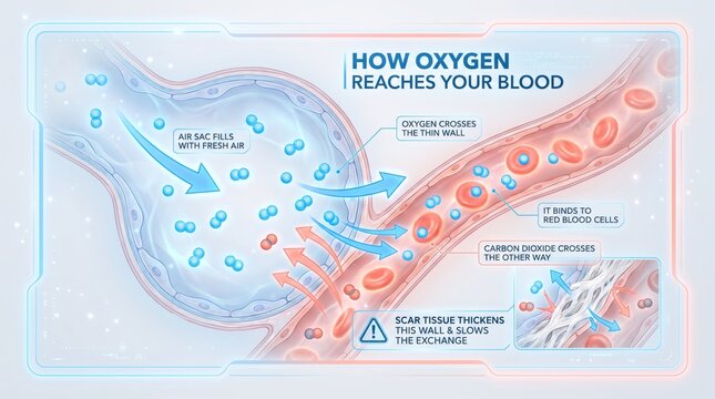 How oxygen reaches your blood