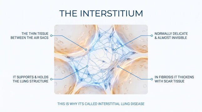 The interstitium in your lungs