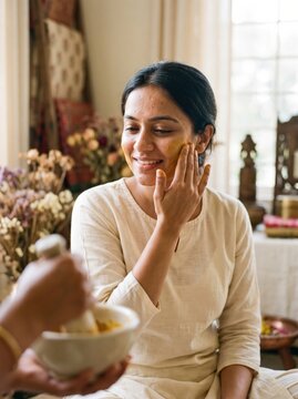 South Asian Bride's Skincare Ritual