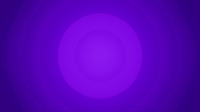 Purple Concentric Circle Cartoon Background Spinning Video Animation