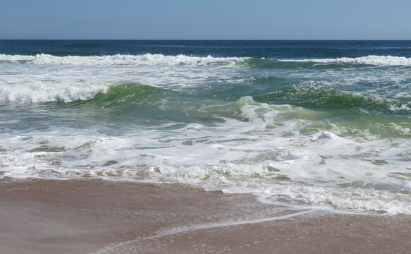 Beautiful ocean view on Atlantic coast of North