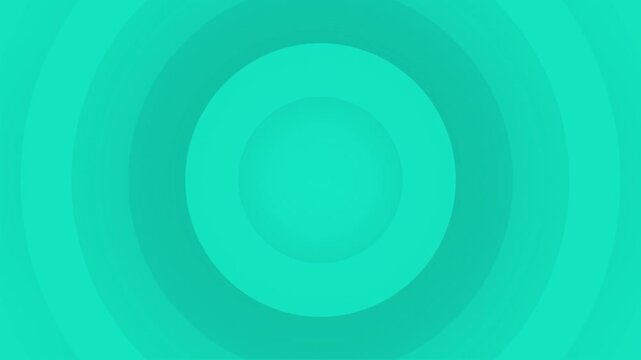 Concentric Circle Cartoon Background Spinning Video Animation