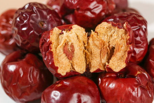 Dried Red Jujube Dates from Xinjiang China Winter Harvest Hami Hetian Region Traditional Healthy Superfruit Snack