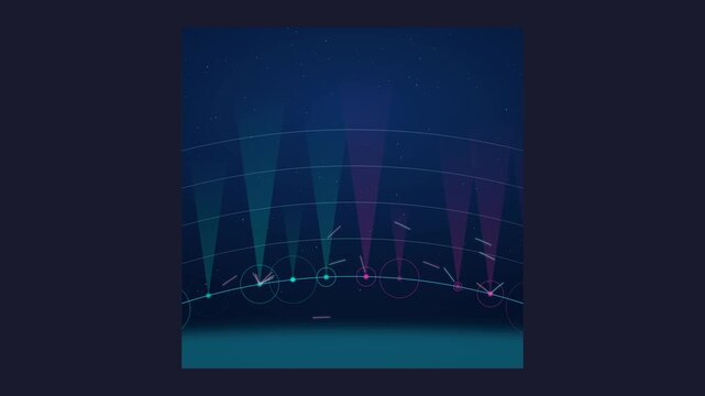 Satellite Uplink Signal Transmission 4K