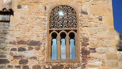 Fototapeta premium Iglesia de San Miguel de Lillo, Oviedo, Asturias, España
