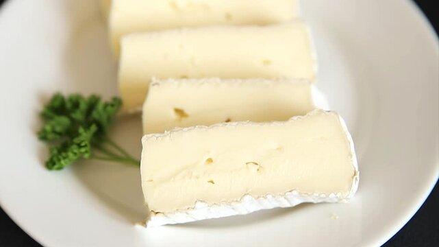 Cheese Brie or Camembert soft white-mold cheese dairy product appetizer food preparation vegetable dish tasty snack fresh, delicious gourmet, rustic food background on the table  rustic food top view 