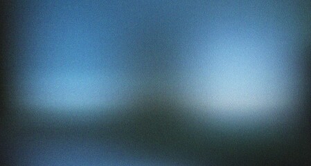 Fototapeta premium Mysterious atmospheric gradient featuring deep blue tones and two soft luminous light sources