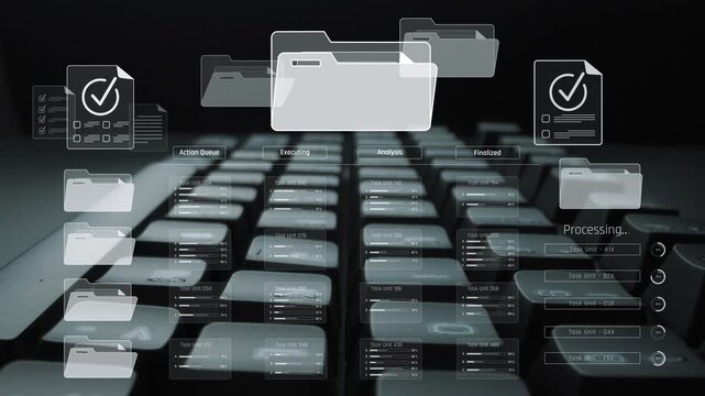 Project management system showing workflow stages, task progress, and review status. Task progress tracks completion, task progress improves workflow, and task progress ensures visibility. Marrow
