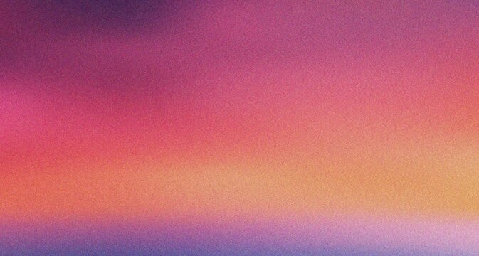 Vivid pink orange and purple gradient with smooth transitions and subtle grain texture creating a lively backdrop