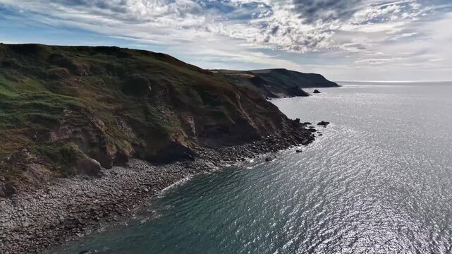 Secret secluded coves in the South West of the UK