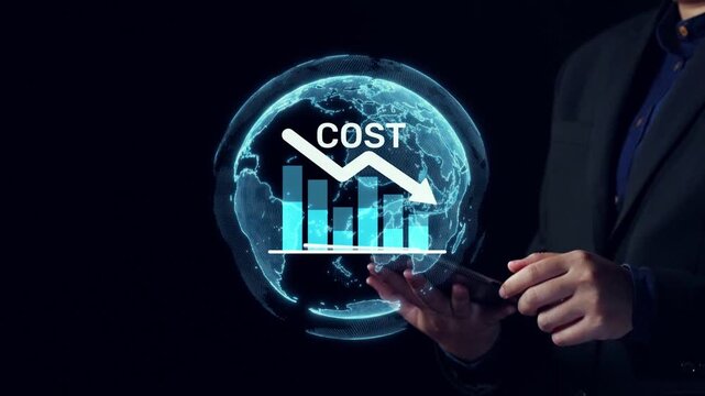 Cost reduction and cost saving through digital transformation, business cost optimization, operational cost reduction, financial savings, and resource efficiency strategies for business success. Elide