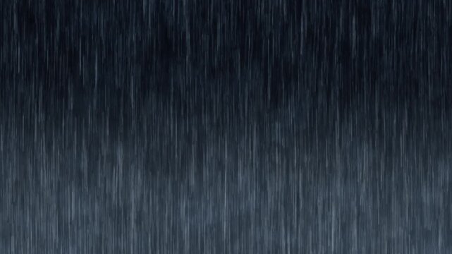 Heavy rain streaks filling the frame as a natural weather texture for storm footage, cinematic scenes, weather presentations and environmental content