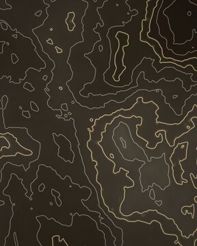 Topographic Map Contour Lines
