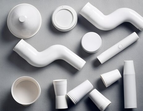 white plastic objects on surface