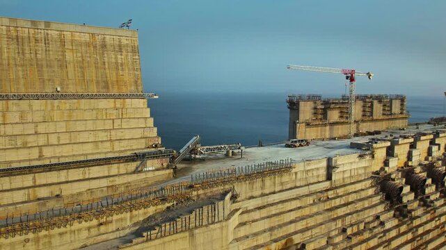 Grand Ethiopian Renaissance Dam, Nile Dam Ethiopia, Millennium Dam, Blue Nile River, hydroelectric power plant
