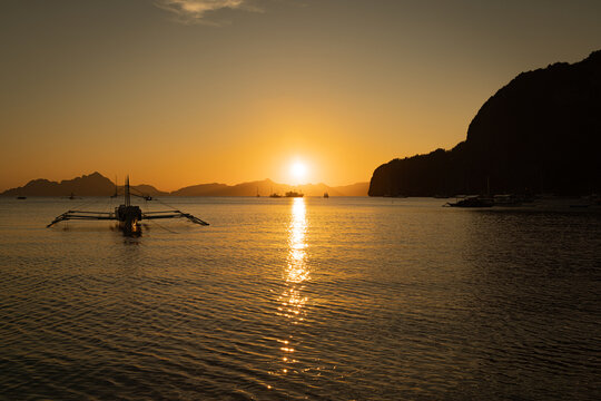 Corong Corong sunset @ El Nido, The Philippines