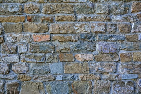 Stone wall.