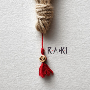 Beautiful Raksha Bandhan festival celebration featuring a loving brother and sister celebrating the sacred bond of siblings, with traditional rakhi, festive decorations, gifts, sweets, and a warm fami
